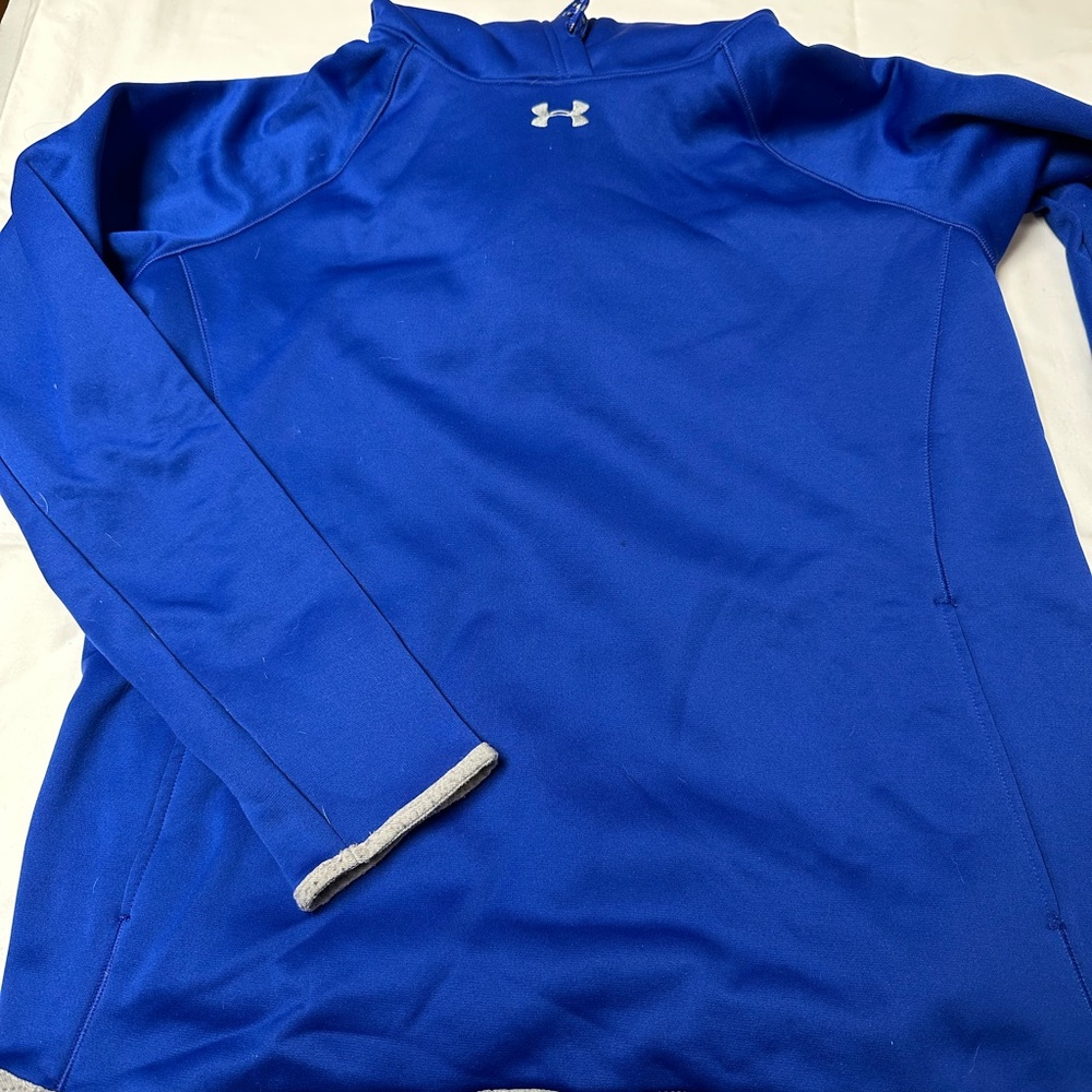 Under Armour Royal Blue Quarter-Zip Top